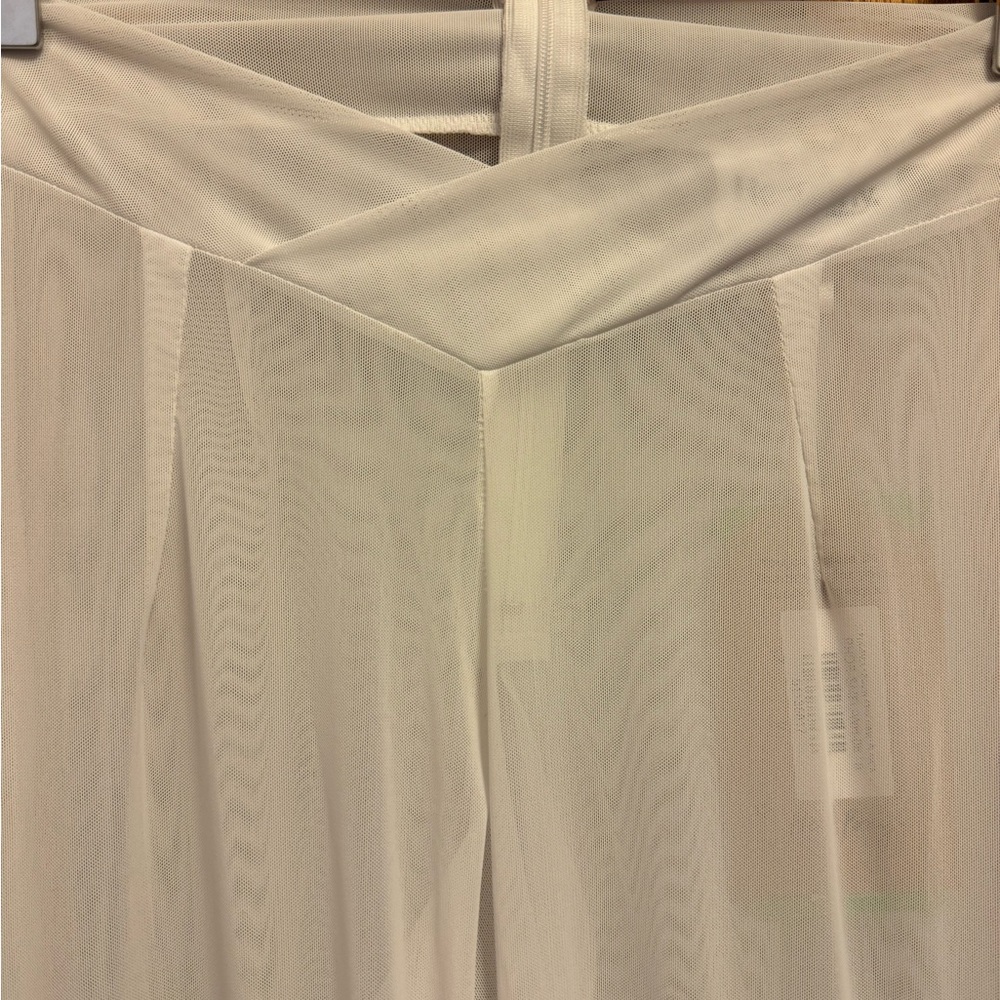 BNWT White Embellished Flared Pants - Women's Jumpsuit Bottoms - Picture 10 of 10